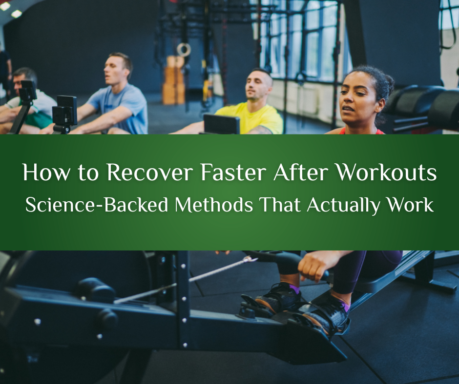 How to Recover Faster After Workouts (Science-Backed Methods That Actually Work)