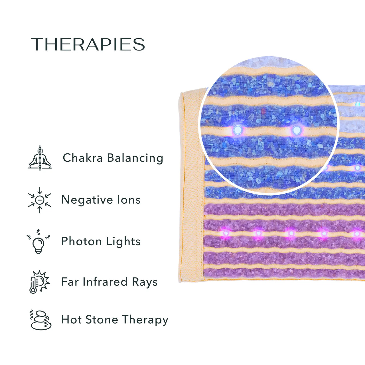 Rainbow Chakra Series Pillow