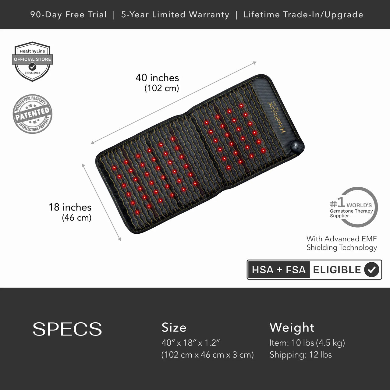 Jet Series | PEMF Far Infrared Heating Mats