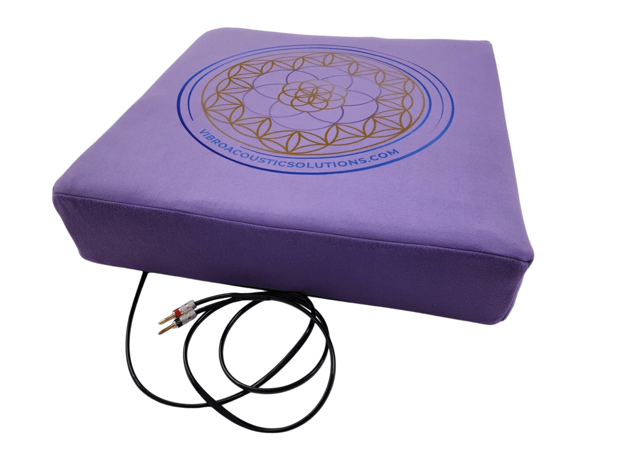Vibroacoustic Therapy Meditation Cushion bundle with custom amplifier