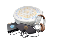 Thumbnail for Vibroacoustic Therapy Zafu Meditation Cushion with custom amplifier